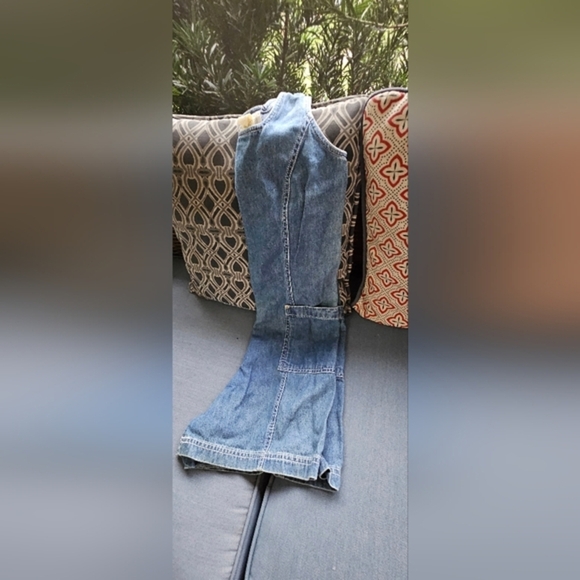 π Blue Denim Romperπ - Picture 10 of 11